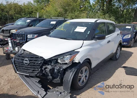 2024 Nissan Kicks S Xtronic Cvt z USA, uszkodzony, nr VIN 3N1CP5BVXRL499925